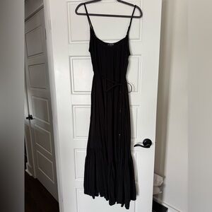J. Crew Black Maxi Dress